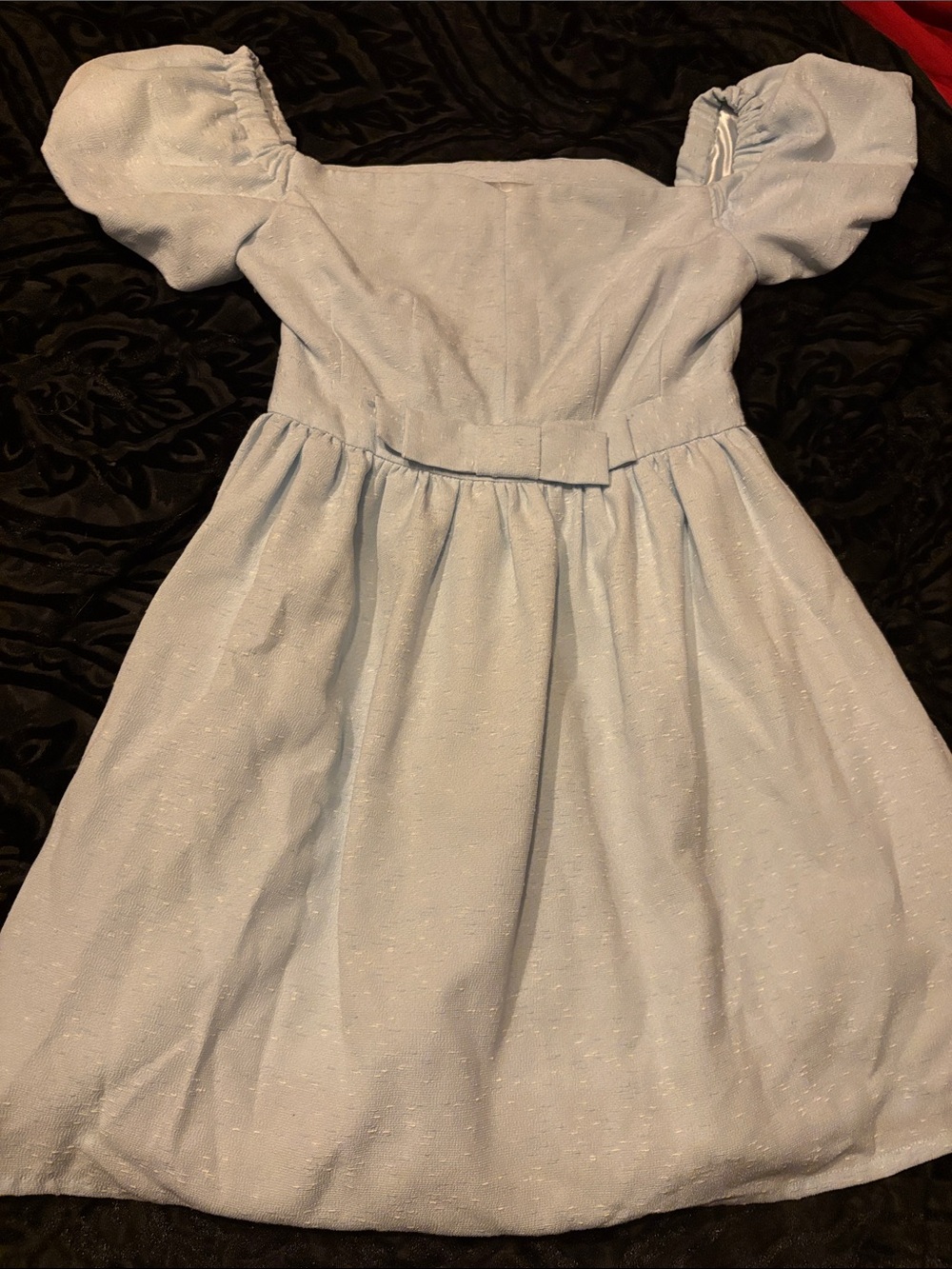 Kawaii baby blue short dress